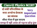 दो लंबी परिनालिका के मध्य अन्योन्य प्�