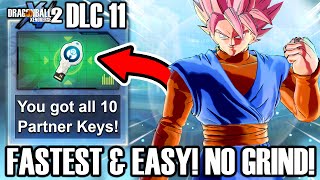 How To Get ALL Custom Partner Keys FAST & EASY WAY (PC Only) - Xenoverse 2 DLC 11 Free Update