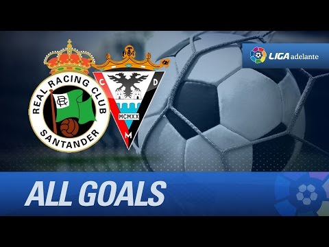 Todos los goles de Racing de Santander (1-2) CD Mirandés - HD