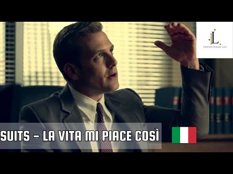 SUITS (1 x 10) - La vita mi piace così - discorso motivazionale