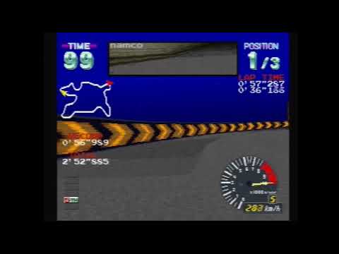 ALZERI Speedruns: Ridge Racer Revolution, Expert Time Trial using White Angel (2'51"929)