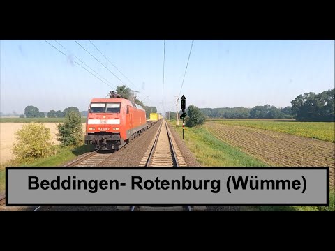 Führerstandsmitfahrt Beddingen - Rotenburg (Wümme)