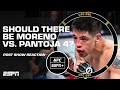 Does Brandon Moreno deserve an immediate title rematch vs. Alexandre Pantoja? | UFC Post Show