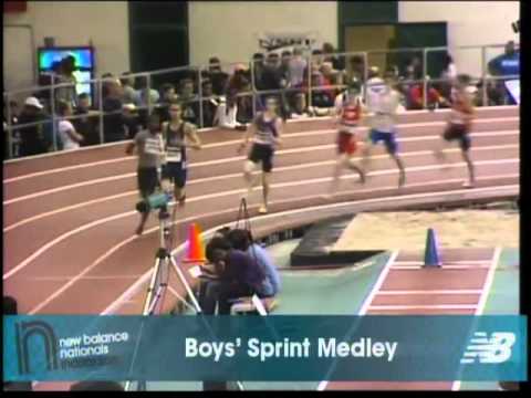 Boys Sprint Medley Heat 2 - New Balance Indoor Nationals 2011