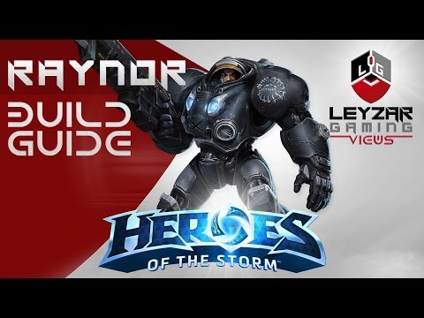 Heroes of the Storm - Raynor Gameplay (Build Guide)