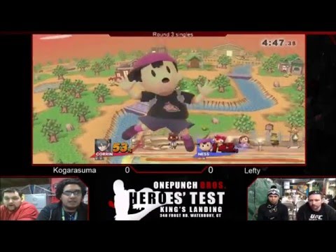Heroes' Test #8: Winner's - Kogarasuma (Corrin) vs Lefty (Ness/Captain Falcon)