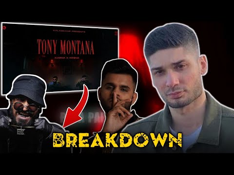 KR$NA X KARMA - TONY MONTANA [LYRICS BREAKDOWN]