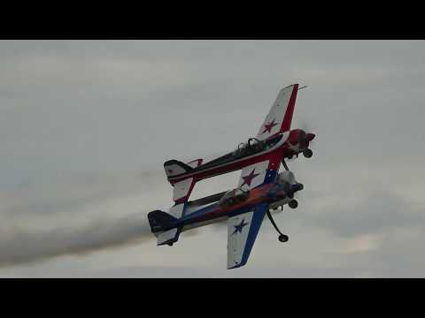 Yak-110 aerobatics Oshkosh 2018 - Thursday