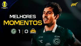GOIÁS VENCE CRICIÚMA E SEGUE INVICTO NA SÉRIE B!