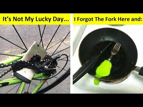 Hilarious Examples Of Bad Luck (NEW PICS!) Video