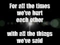 Hanging By A Thread (lyrics) - Billy Talent 