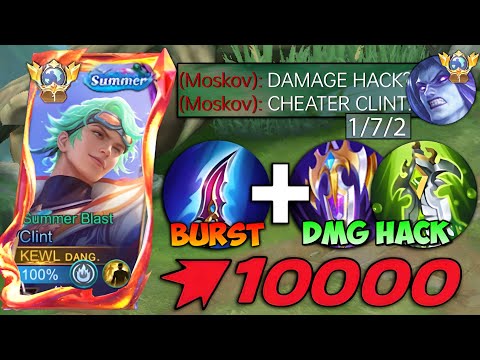 MOONTON THANKS FOR NEW CLINT ONE SHOT BUFFED BUILD! | CLINT NEW BEST BUILD 2025!