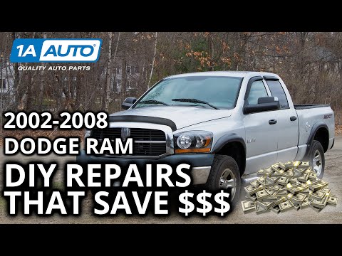 Top DIY Money Saving Repairs on 2002-2008 Dodge Ram Trucks