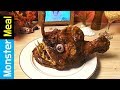 Eating deep sea angler fish [fictional video] | Monster Meal ASMR sounds | Kluna Tik style