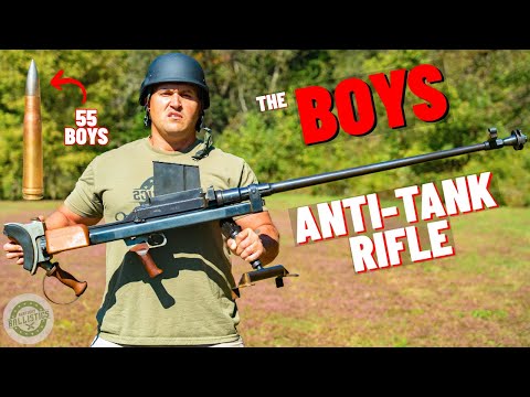 The BOYS Anti-Tank Rifle (The WW2 Collarbone Breaker !!!)