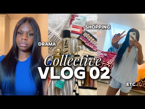 COLLECTIVE VLOG 02 !! Shopping,PR,drama..,1st day of school experience,haul etc
