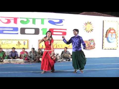 Ae Bhawa Ke Maare Re - Jagar Mahotsav In Raipur Chhattisgarh 2016 Stage Program - Folk Dance