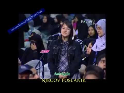 Hrišćanka prihvaća islam nakon odgovora Zakira Naika