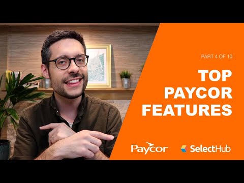 This video provides a third-party review of Paycor's key features, sourced from SelectHub.