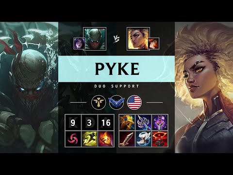 Pyke Support vs Rell - NA Diamond Patch 25.07