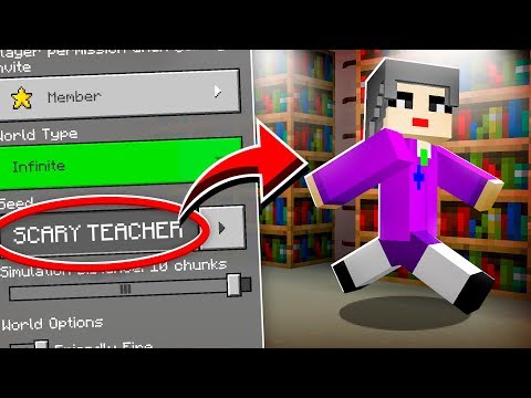 Do NOT Use The SCARY TEACHER 3D Seed in MINECRAFT!