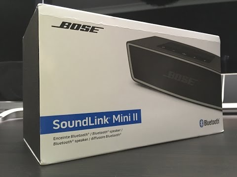 Bose Soundlink Mini 2 Unboxing