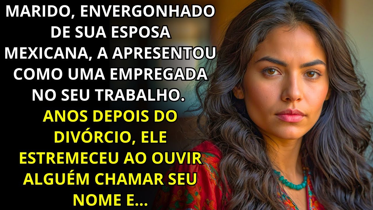 MARIDO COM VERGONHA DA ESPOSA A APRESENTOU COMO FUNCIONÁRIA EM SEU TRABALHO. ANOS DEPOIS...