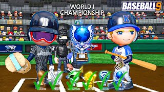 I BEAT BASEBALL 9! World 1 League Championship!