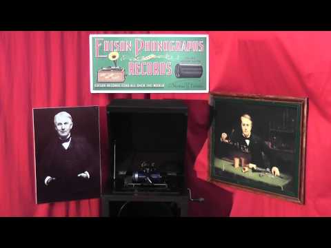 Edison blue amberol cylinder 2478 - O Come All Ye Faithful by Edison Mixed Quartet