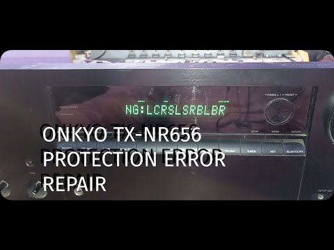 onkyo tx-nr656 in protection mode repair