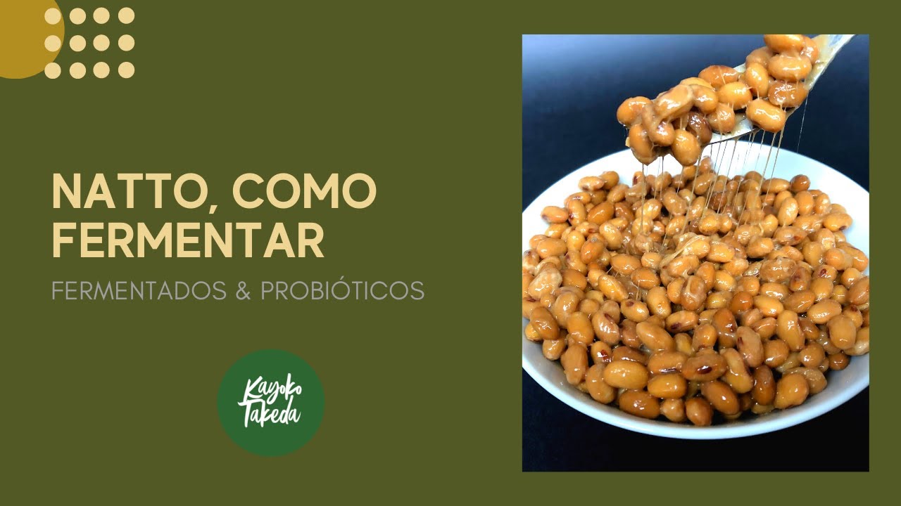 NATTO COMO FERMENTAR - ALIMENTO FERMENTADO E PROBIÓTICO