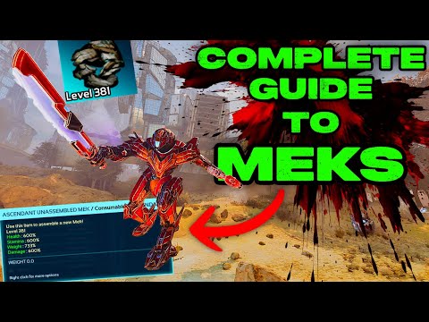 Complete MEK Guide! How To Find Overpowered Meks and How To Use Them In Ark Survival Ascended!!!