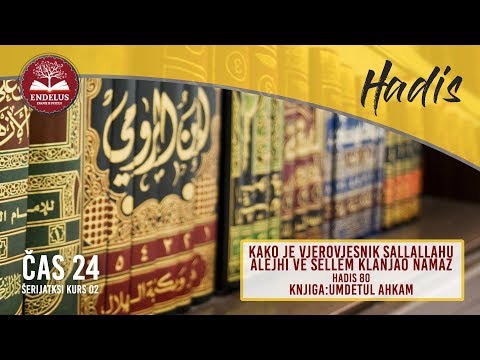 Kako je Vjerovjesnik sallallahu alejhi ve sellem klanjao namaz (Hadis 80) | Čas 24 Umdetul Ahkam |