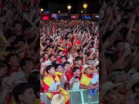 Spain fans erupt as team reaches World Cup fin