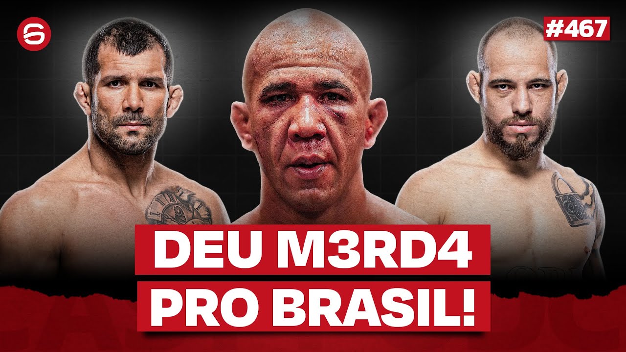 ROBOCOP E RODOLFO CAÍRAM; JEAN SILVA E MATSUMOTO SÃO A ESPERANÇA (Podcast Sexto Round #467)