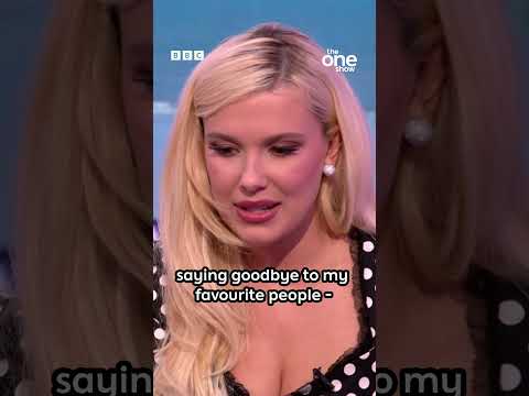 Millie Bobby Brown looks back on her final day on the Stranger Things set - BBC