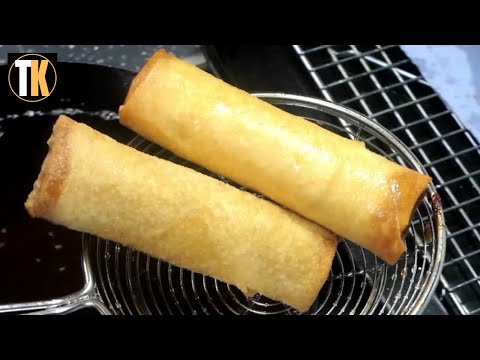 Pork Spring Rolls | Pork Lumpia - Filipino Style Pork Spring Rolls  | Spring roll | Lumpia Recipe