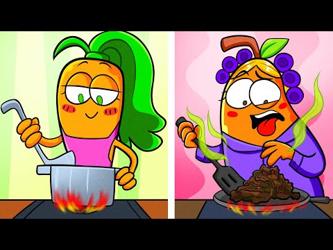 GOOD MOTHER vs BAD MOTHER 🎯 | Funny Situations About Parents || Pear Couple Global 🍐