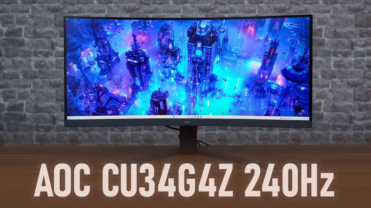 AOC Gaming CU34G4Z - 34" ve 240Hz