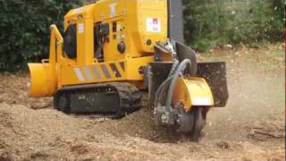 Predator 50 Tree Stump Grinder Demonstration