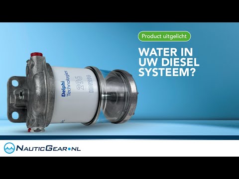 Dit Delphi 296 Dieselfilter voorkomt water in uw brandstofsysteem!
