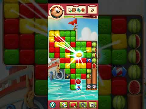 Toon Blast Level 8234 No Bosters