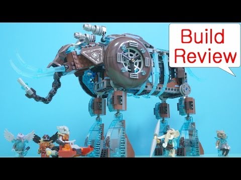 Vidéo LEGO Chima 70145 : Maula, Le mammouth des glaces