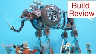 LEGO Legends of Chima Ледяной мамонт-штурмовик Маулы (70145) - відео 3