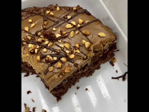 How to Make Choc Hazelnut Caramel Traybake | Phoebakes