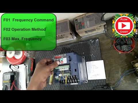 Frenic Multi Fuji Inverter Initializing and Programming @FlowChart