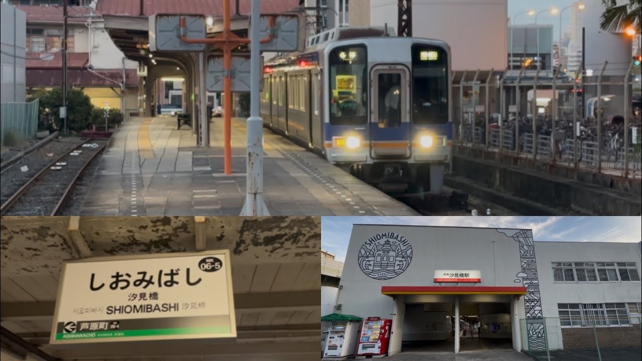 南海汐見橋線(高野線)  汐見橋駅 2025.10.30