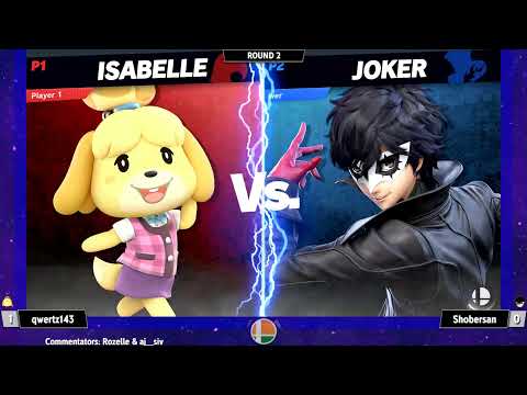 qwertz143 (Isabelle/Kirby) vs Shobersan (Joker) - Smash Ultimate @ LXG 25