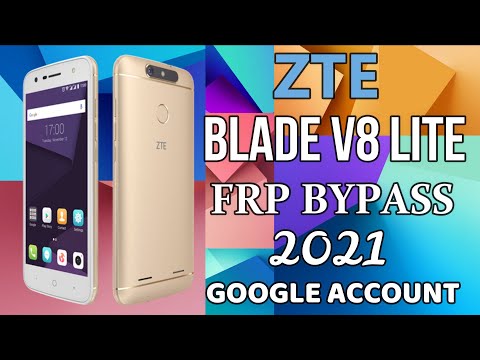 ZTE BLADE V8 LITE REMOVE GOOGLE ACCOUNT FRP BYPASS