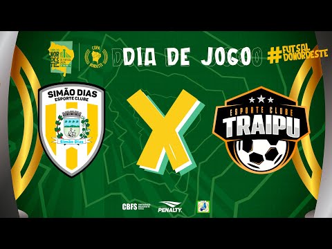 Copa Nordeste de Futsal | Simão Dias X Traipu | Final | Ao Vivo